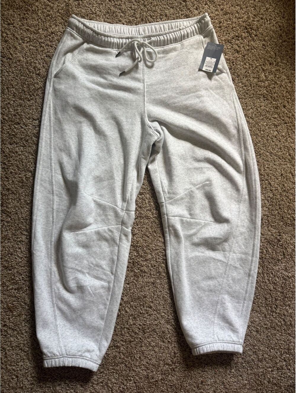 Universal Thread Light Heather Grey Barrel Sweats-Medium